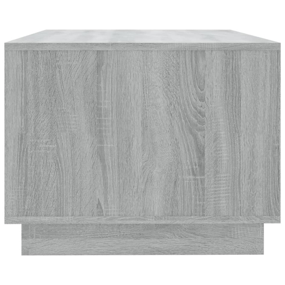 Mesa de centro madera de ingeniería gris Sonoma 102x55x43