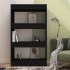 Estantería/divisor madera de ingeniería negro 60x30x103