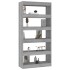 Estantería/divisor madera ingeniería gris Sonoma 80x30x166
