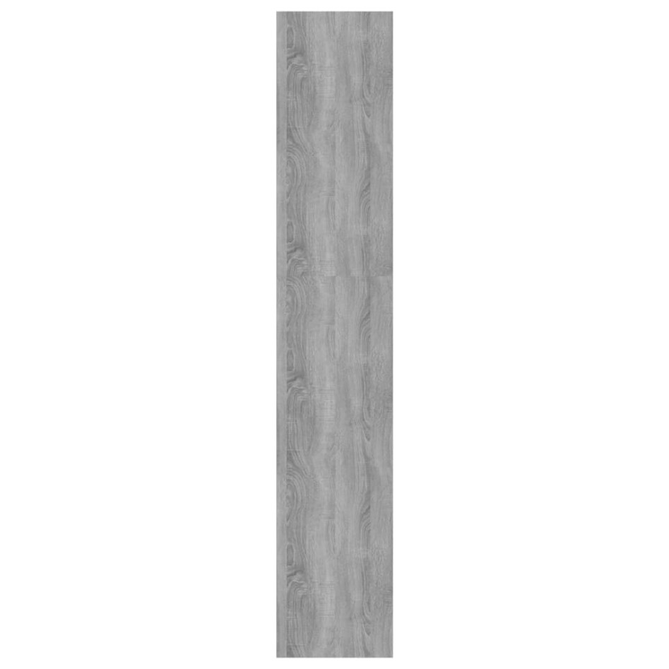 Estantería/divisor madera ingeniería gris Sonoma 80x30x166
