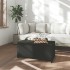 Mesa de centro madera de ingeniería negra 90x50x41,5