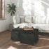Mesa de centro madera de ingeniería negra 90x50x41,5