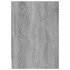Mueble de TV madera de ingeniería gris ahumado 146,5x35x50