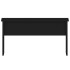 Mesa de centro madera de ingeniería negra 80x50,5x41,5