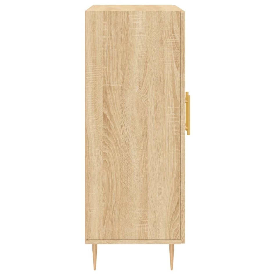 Aparador de madera de ingeniería roble Sonoma 69,5x34x90