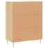 Aparador de madera de ingeniería roble Sonoma 69,5x34x90
