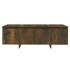 Mueble de TV madera contrachapada roble ahumado 120x30x40,5