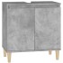 Armario de lavabo madera contrachapada gris hormigón