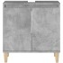 Armario de lavabo madera contrachapada gris hormigón