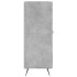 Aparador de madera de ingeniería gris hormigón 69,5x34x90