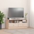 Mueble de TV con cajones ALTA madera maciza pino 100x35x41
