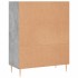 Estantería madera de ingeniería gris hormigón 69,5x32,5x90