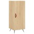 Aparador madera contrachapada color roble Sonoma 34,5x34x90