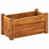 Arriate de madera de acacia 50x25x25