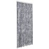 Cortina mosquitera de chenilla plateada 90x220