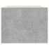 Mesa de centro madera de ingeniería gris hormigón 102x55x42