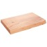 Estante pared madera roble tratada marrón claro 60x40x(2-6)