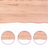 Estante pared madera roble tratada marrón claro 60x40x(2-6)