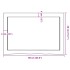 Estante pared madera roble tratada marrón claro 60x40x(2-6)