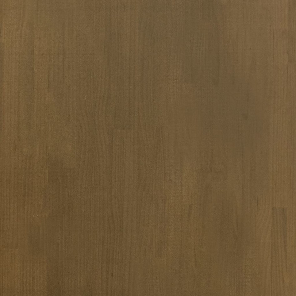 Mesita de noche madera maciza de mango marrón miel 60x36x64