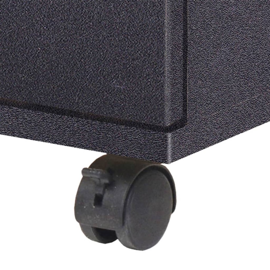 Mueble de cajones negro 33x45x60