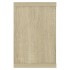 Estante cubo pared 6 uds contrachapado roble Sonoma 60x15x23