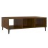 Mesa de centro madera de ingeniería marrón roble 103,5x60x35