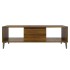 Mesa de centro madera de ingeniería marrón roble 103,5x60x35