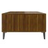 Mesa de centro madera de ingeniería marrón roble 103,5x60x35