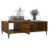 Mesa de centro madera de ingeniería marrón roble 103,5x60x35