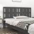 Cabecero de cama madera maciza de pino gris 165,5x4x100