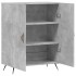 Aparador de madera de ingeniería gris hormigón 69,5x34x90