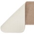 Alfombrillas de escalera 15 uds beige rectangular 60x25