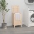 Baúl para la colada madera maciza de pino 44x44x76
