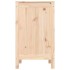 Baúl para la colada madera maciza de pino 44x44x76