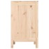 Baúl para la colada madera maciza de pino 44x44x76