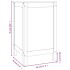 Baúl para la colada madera maciza de pino 44x44x76