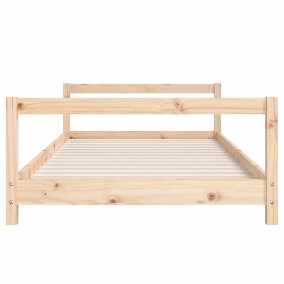Estructura de cama para niños madera maciza de pino 90x190