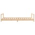 Estructura de cama para niños madera maciza de pino 90x190