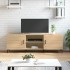 Mueble para TV madera de ingeniería roble Sonoma 150x30x50