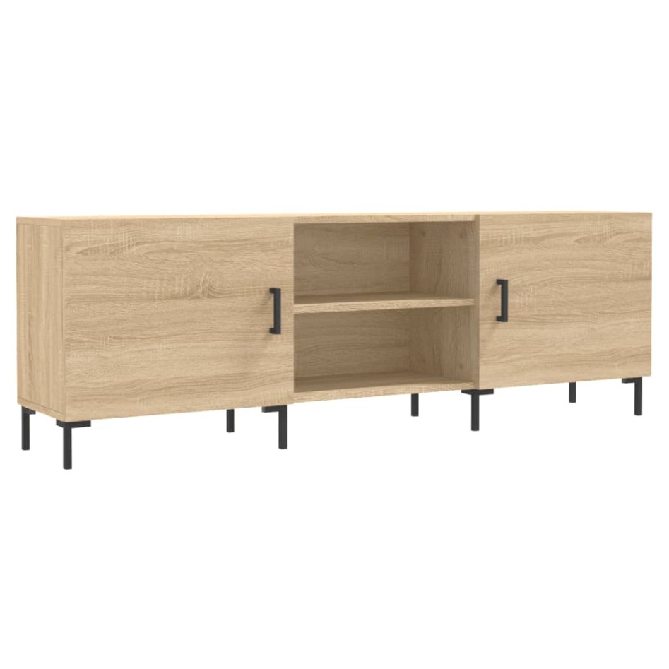 Mueble para TV madera de ingeniería roble Sonoma 150x30x50