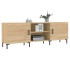 Mueble para TV madera de ingeniería roble Sonoma 150x30x50