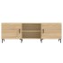 Mueble para TV madera de ingeniería roble Sonoma 150x30x50