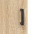 Mueble para TV madera de ingeniería roble Sonoma 150x30x50