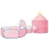 Tienda de juegos para niños rosa 301x120x128