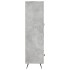 Aparador alto madera de ingeniería gris hormigón 69,5x31x115
