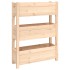 Jardinera de madera maciza de pino 77x25x104,5