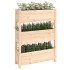 Jardinera de madera maciza de pino 77x25x104,5