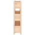 Jardinera de madera maciza de pino 77x25x104,5