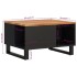 Mesa de centro de madera maciza de acacia 60x50x35
